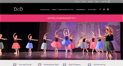 Desktop Screenshot of danceconservatoryofdenver.com
